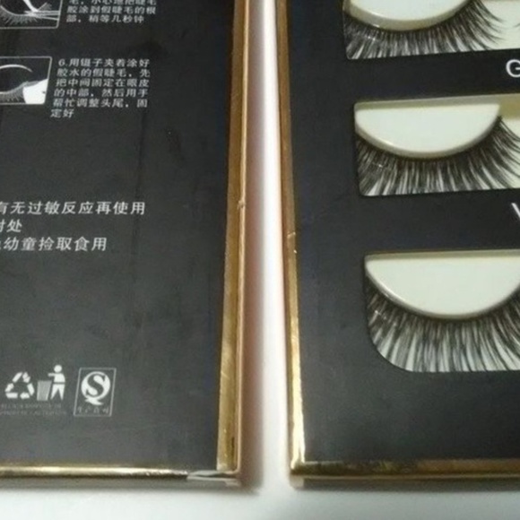 Hot 2 Set Luxury Natural 3D Eyelash Long Glam + 2 - Picture 5 of 6